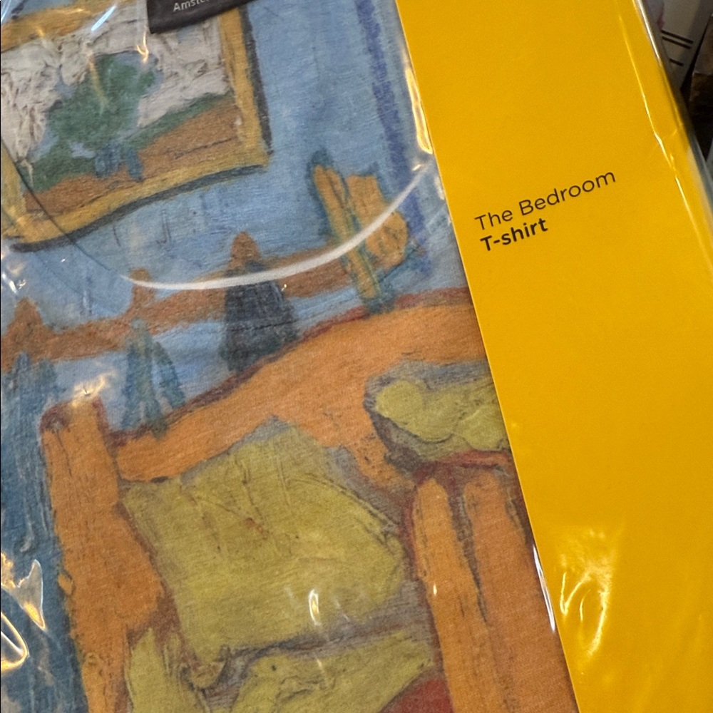 Van Gogh The Bedroom T-shirt with Artistic Print
